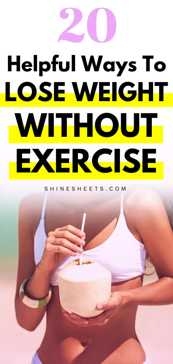 Very fit woman as an ispiration to lose weight without exercise