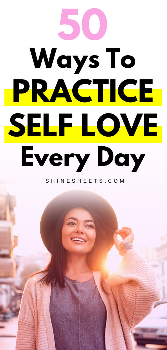 Haooy brunette woman with a hat on her way to practice self love