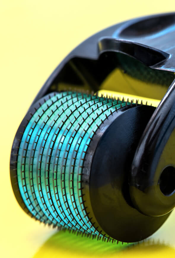 derma roller close up
