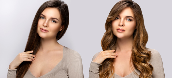 example of how to look good with a different hairstyle