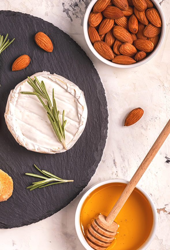 cheese honey and nuts as foods that fight infection