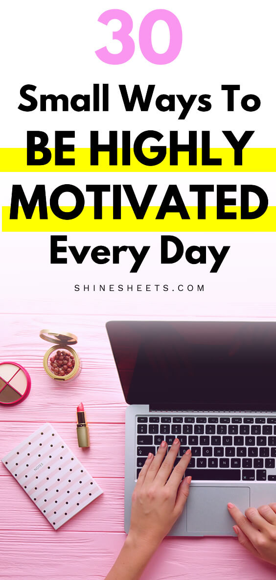 woman highly motivated to work with her laptop and beauty things