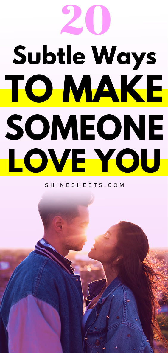 couple in the sunset showing how to make someone love you with affection