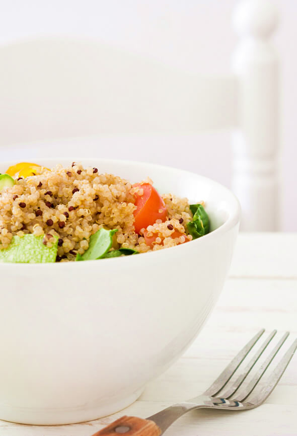quinoa salad as on the best superfoods