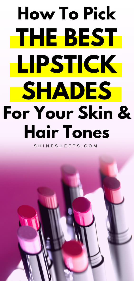 best lipstick shades that fit various skin tones