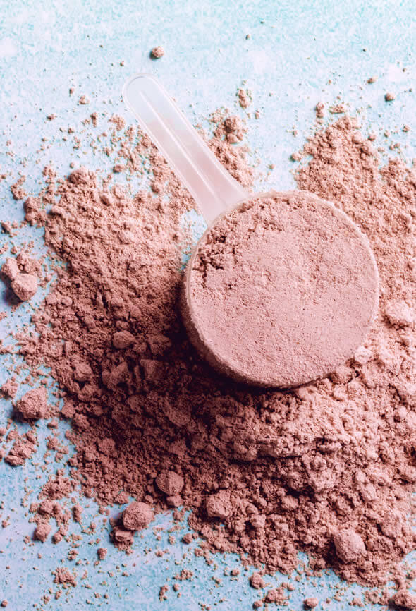 chocolate vanilla protein powder