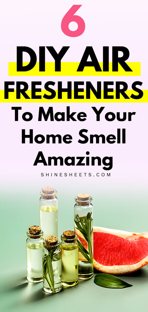 diy air fresheners homemade