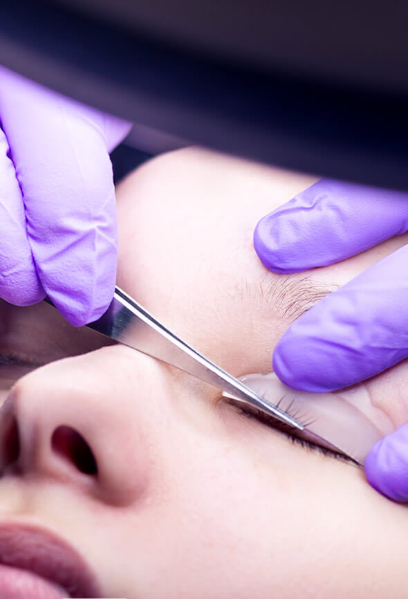 eyelash lift procedure
