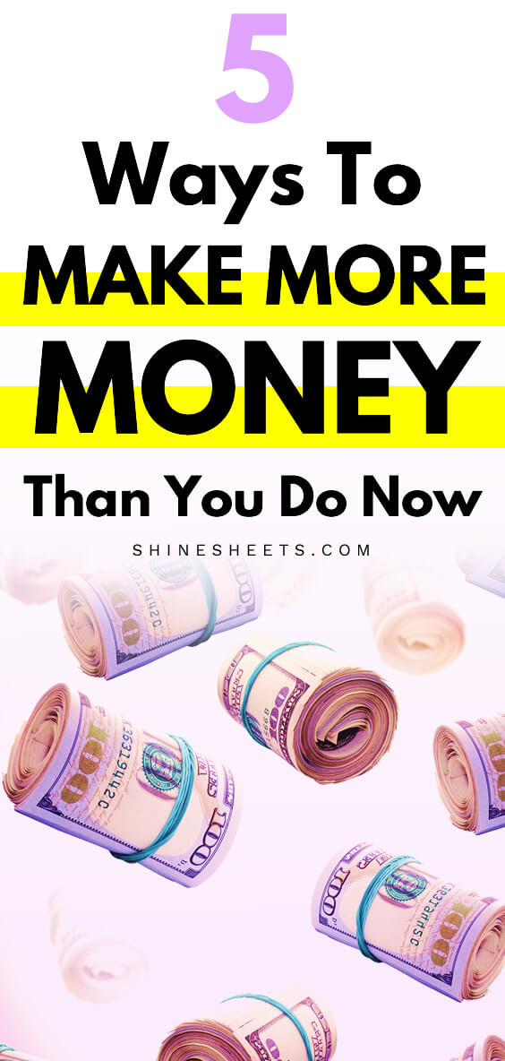 flying dollars as an inspiration to make more money