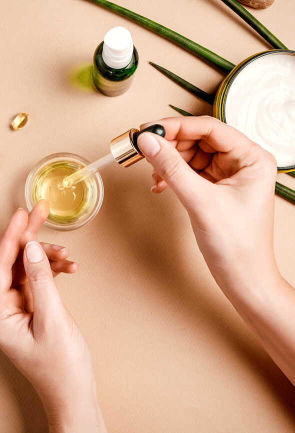 natural hair spa mask with oils