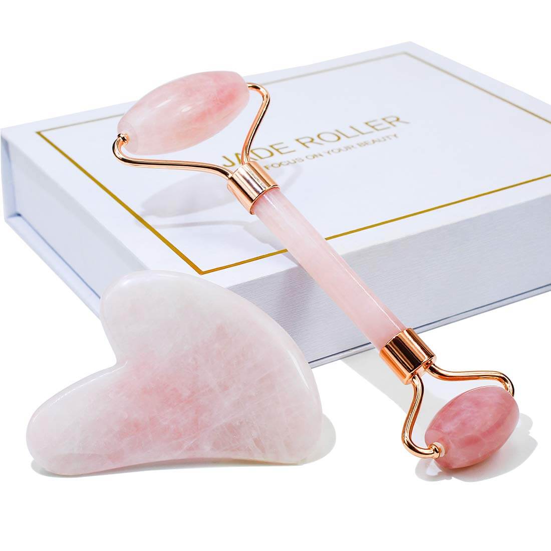 Jade Roller & Gua Sha set