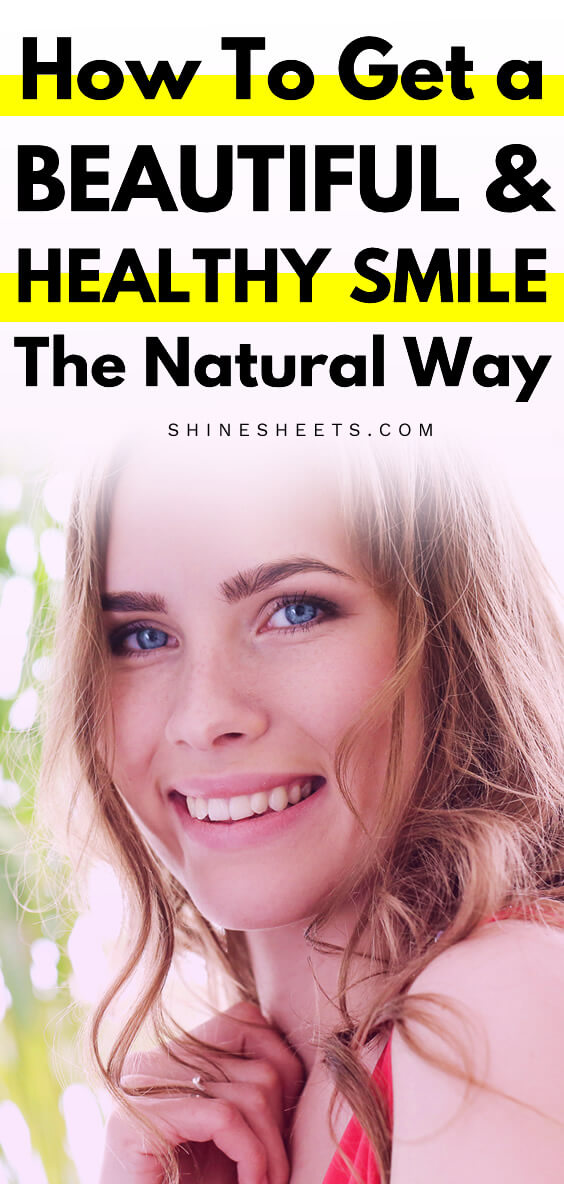 pretty woman with a beautiful and healthy smile