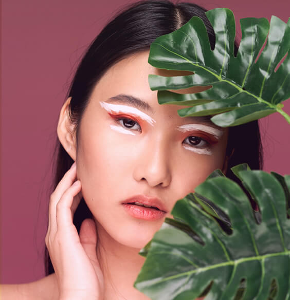korean skincare model