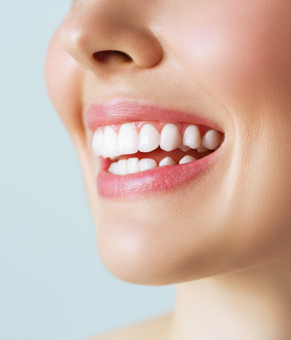 perfect healthy white smile
