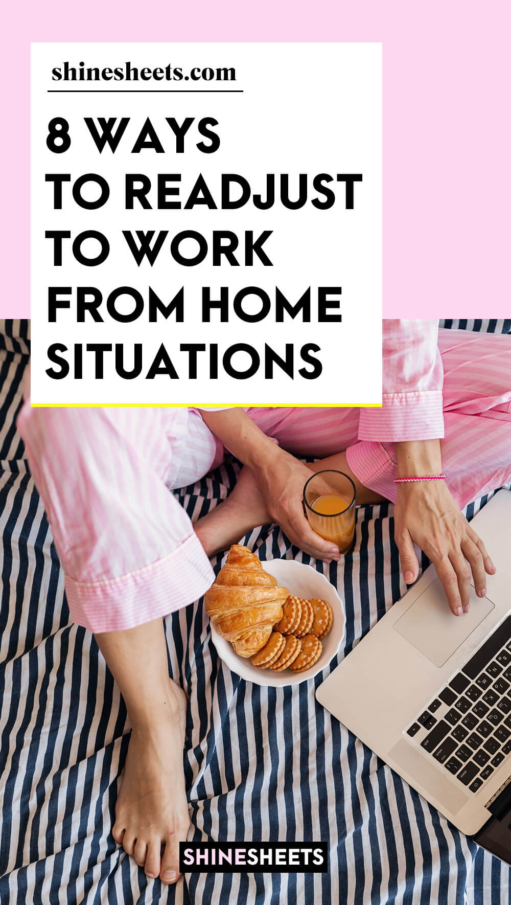 woman working from home