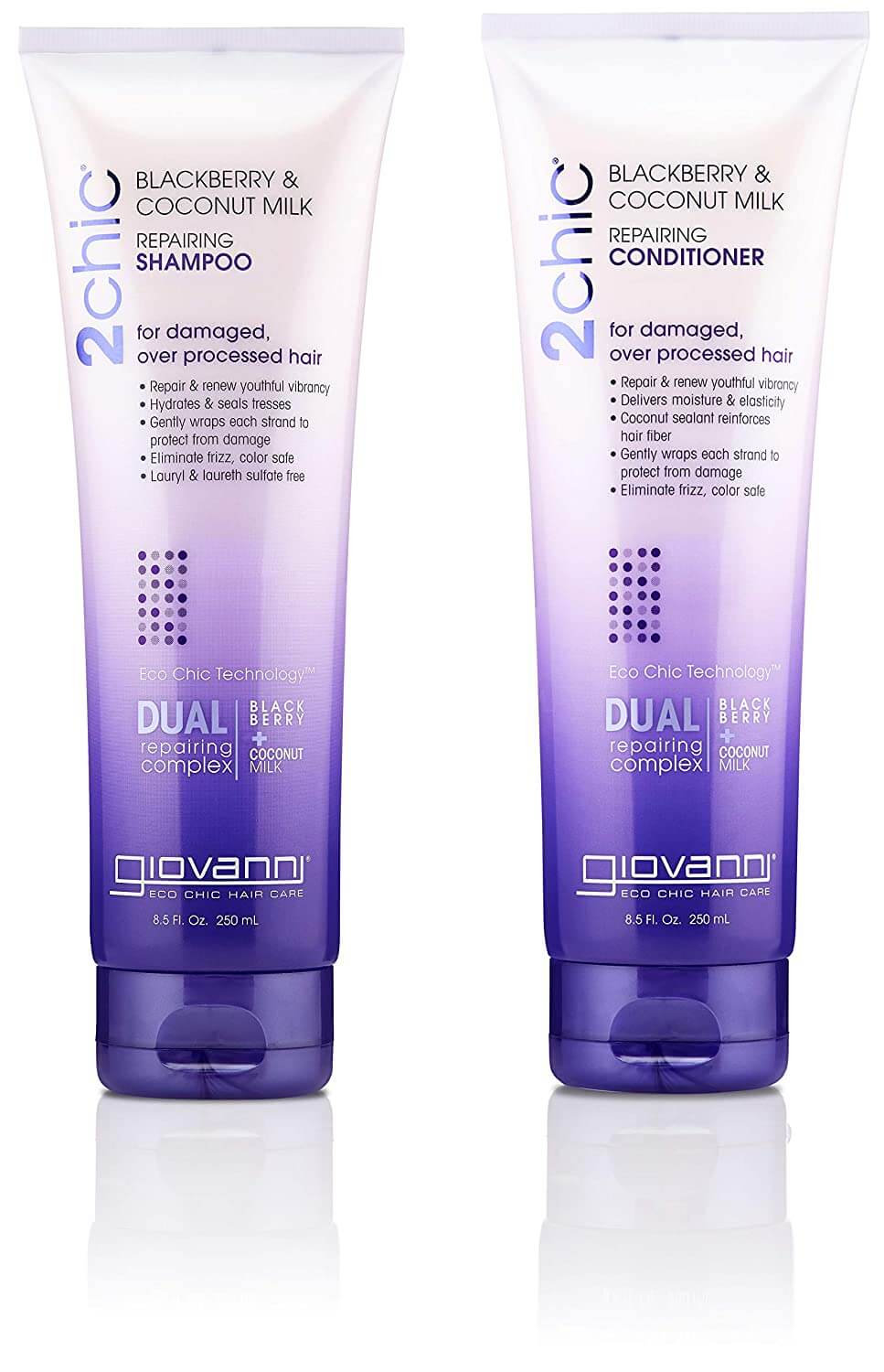 GIOVANNI COSMETICS - 2Chic Repairing Shampoo & Conditioner