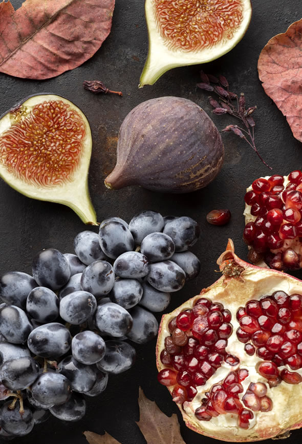 autumn fruits