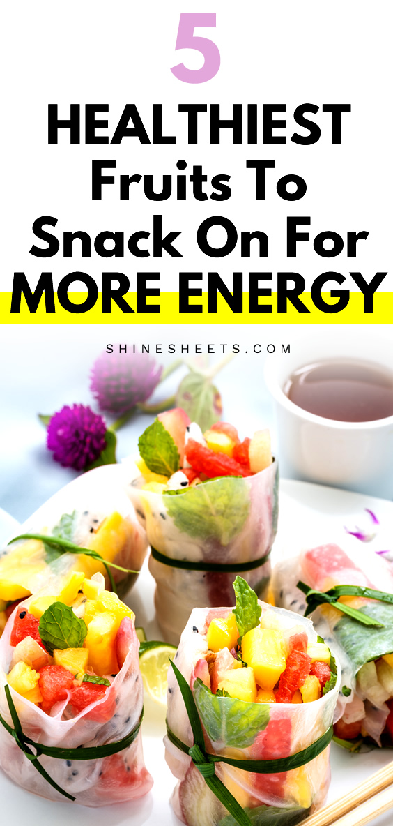 fruits for energy