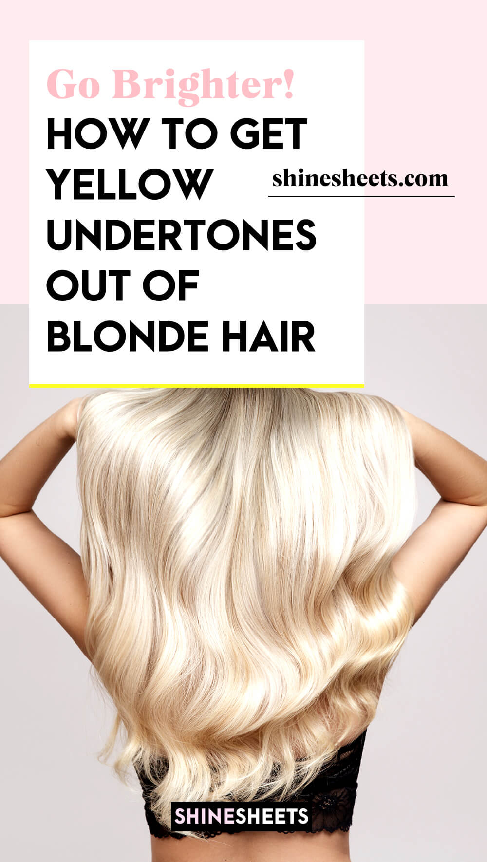 woman with perfect blonde hairflat