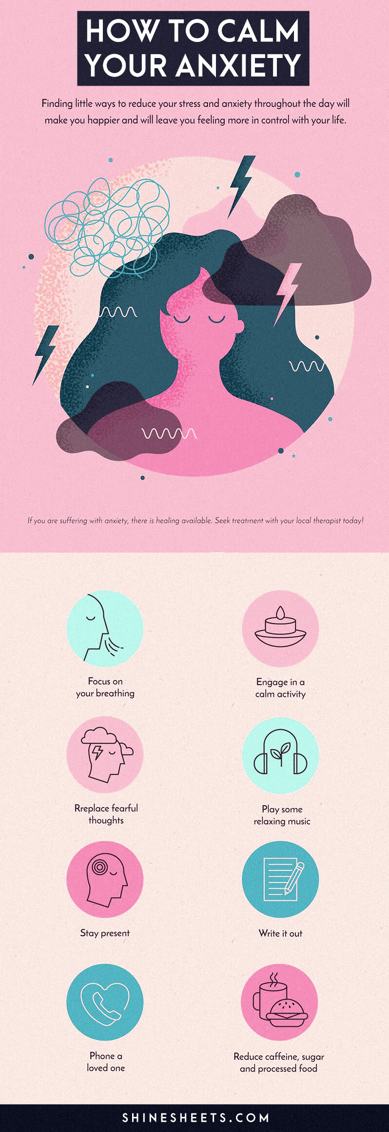 does anxiety go away - calm your anxiety infographic