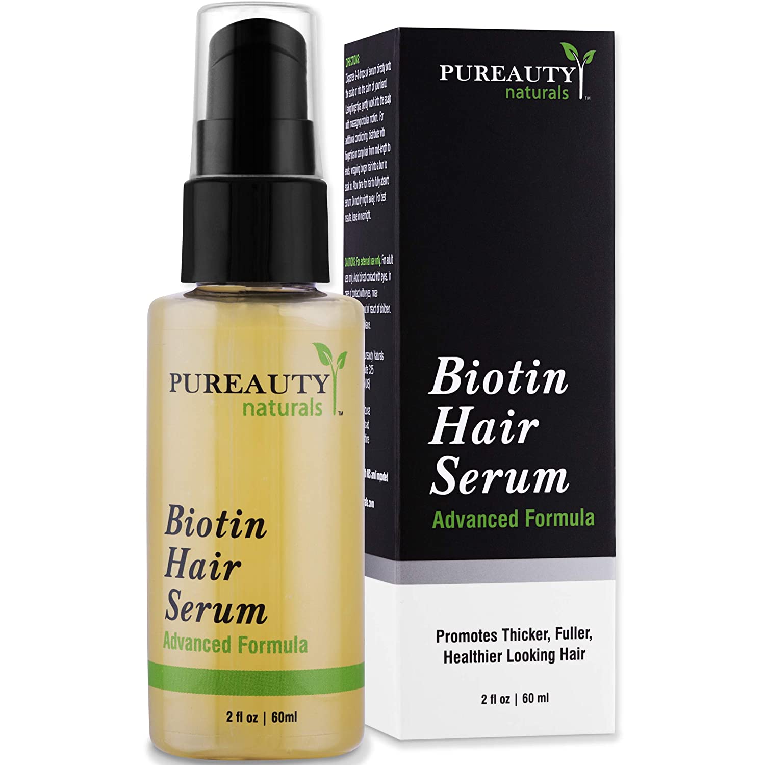 Biotin Hair Growth Serum Advanced Topical Formula To Help Grow Healthy, Strong Hair