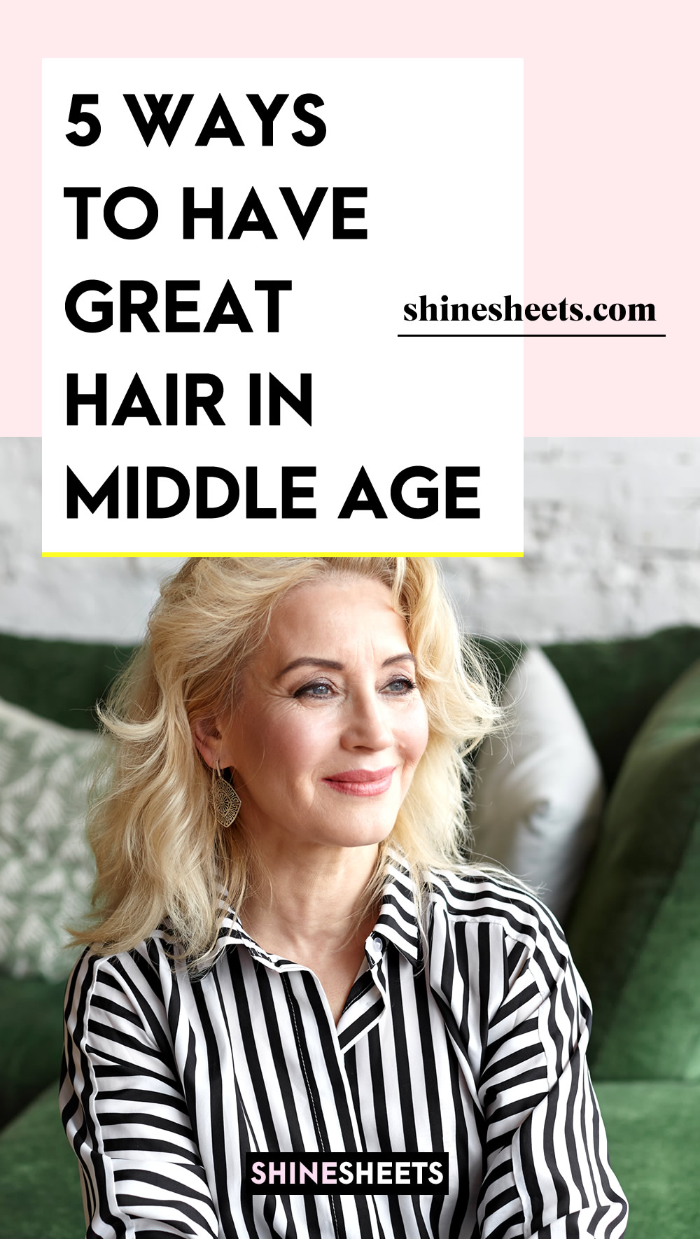 MIDDLE AGED WOMAN WITH GREAT HAIR