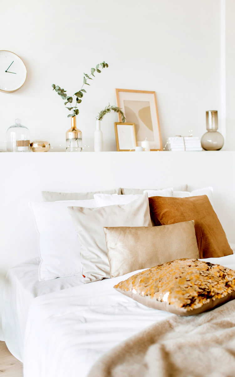 perfect bedroom to unwind after a busy day
