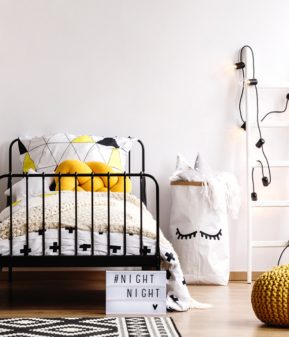 scandinavian bedroom