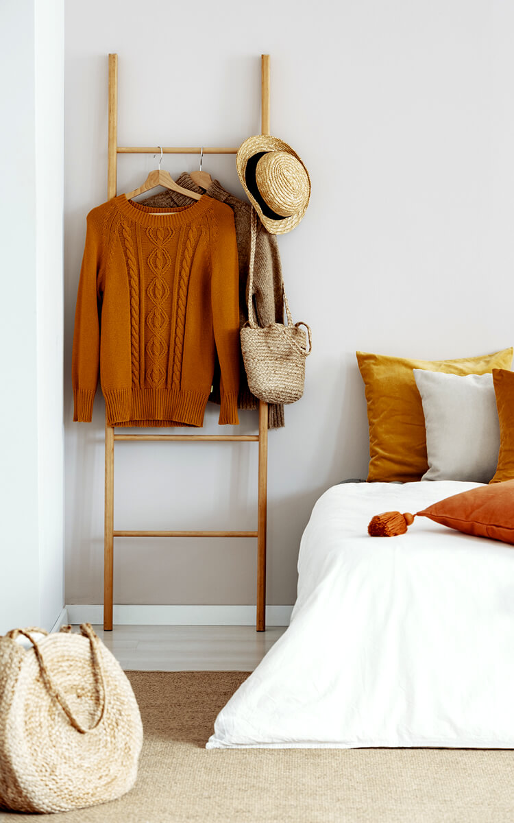 clothes prepared as a way to be productive at home