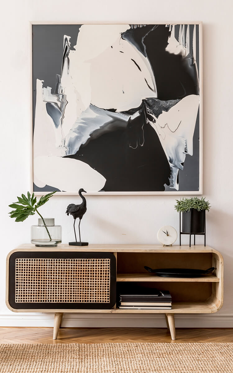 easy art painting as an idea on how to be productive at home