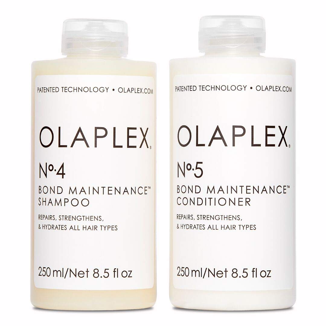 Olaplex No.5 Bond Maintenance Conditioner and shampoo for curly hair and all hair types