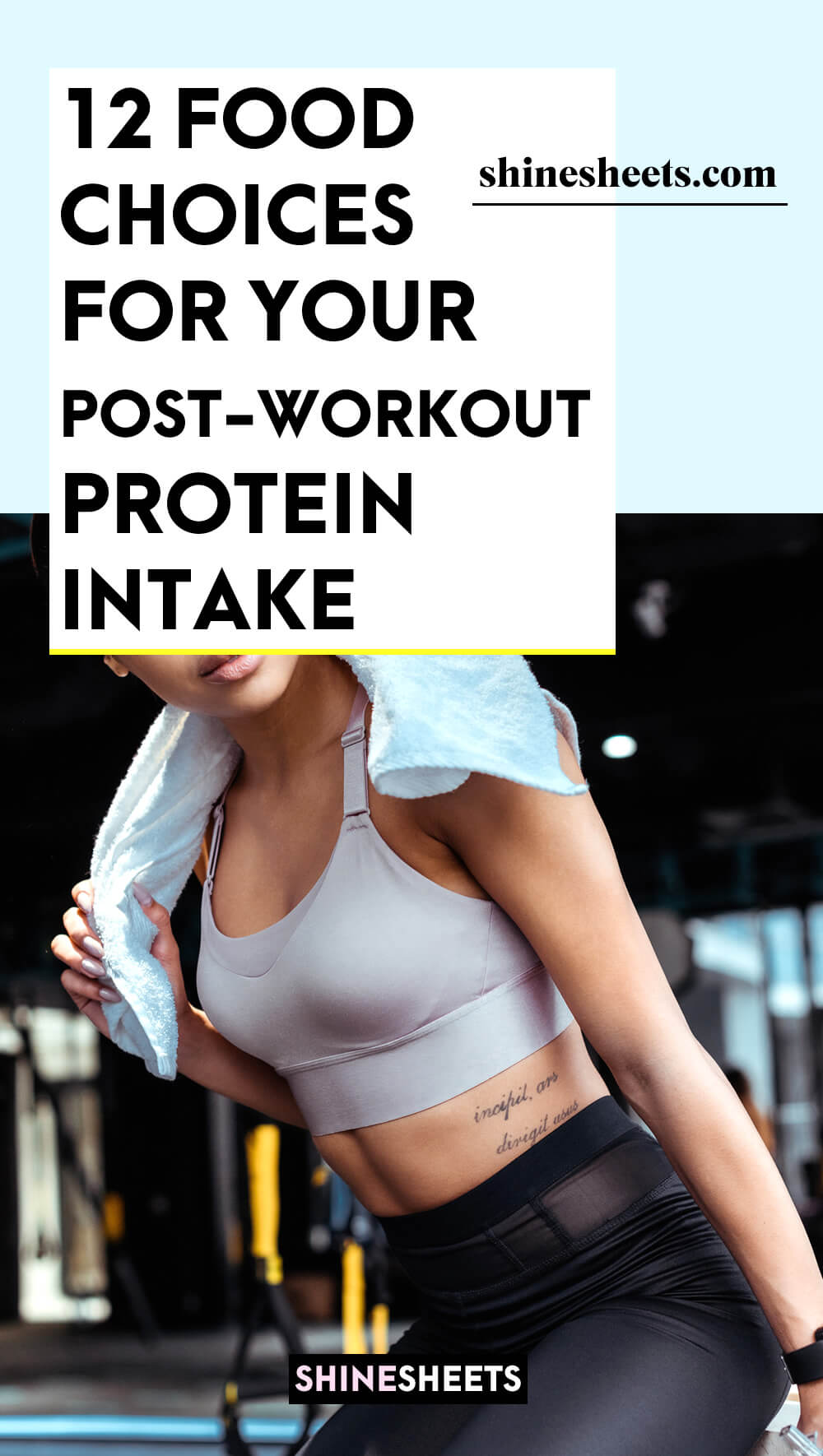 fit woman after a workout