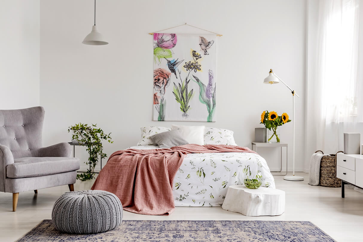 fabric wall decor