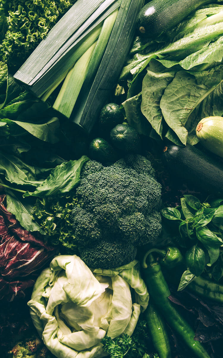 healthy green vegetables