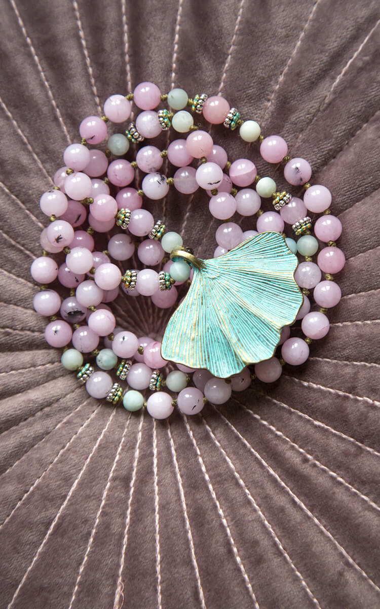 beaded necklace