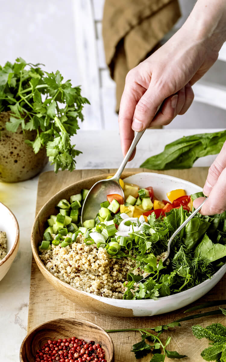 postpartum fitness diet food example