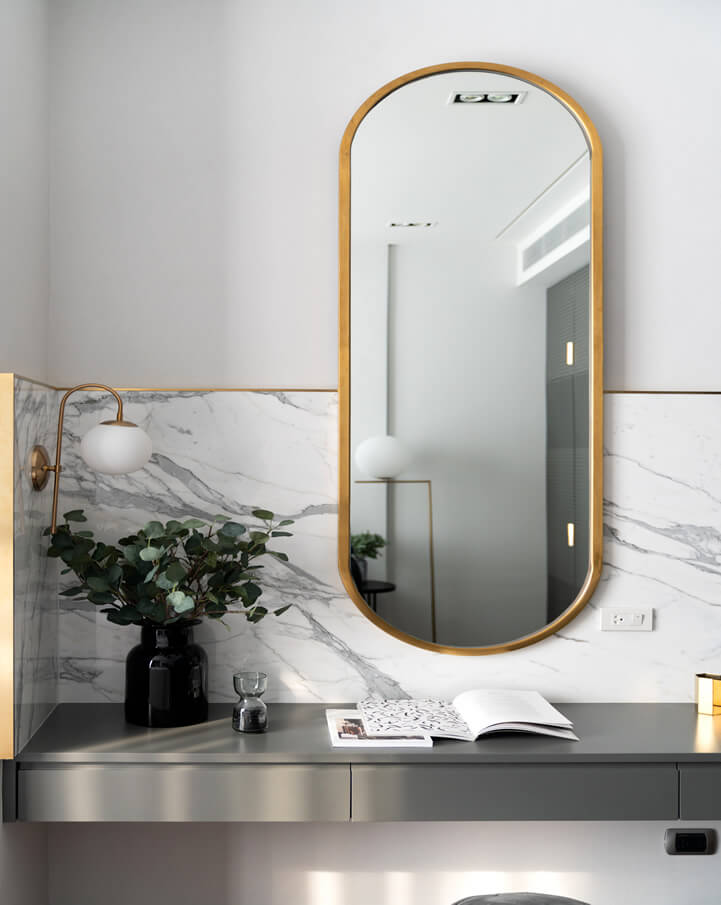 pretty mirror interior design idea
