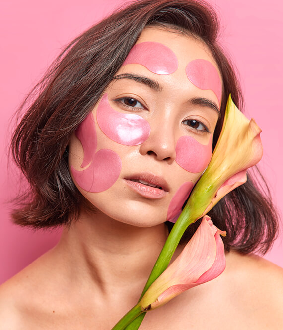 woman as a clean beauty symbol