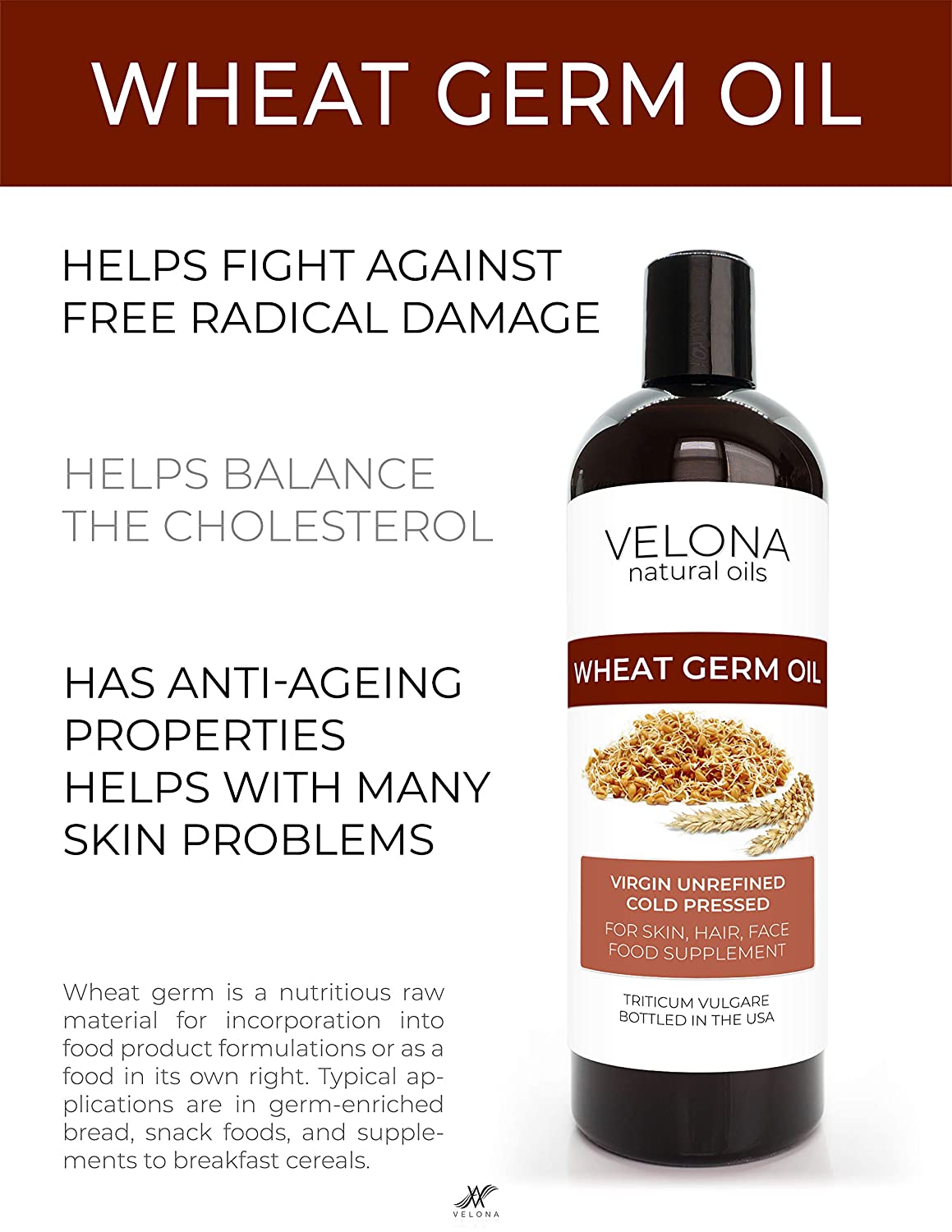 wheat germ oil bottle
