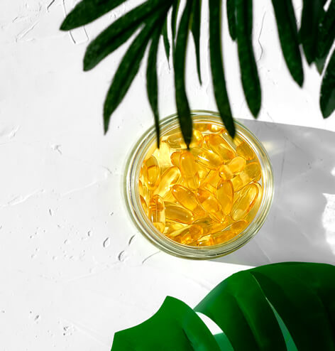 fish oil capsules