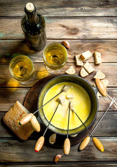 swiss cheese fondue