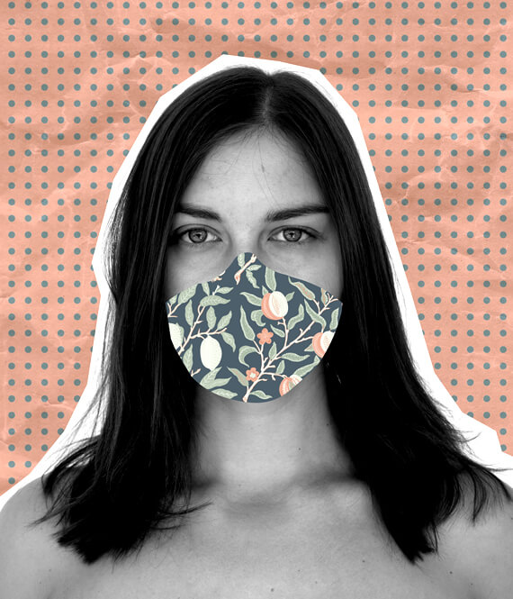unrecognizable woman practicing self isolation
