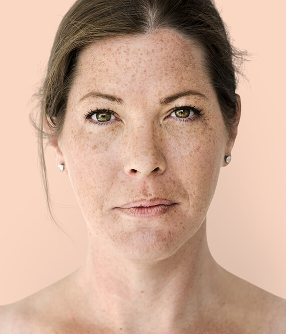woman's face
