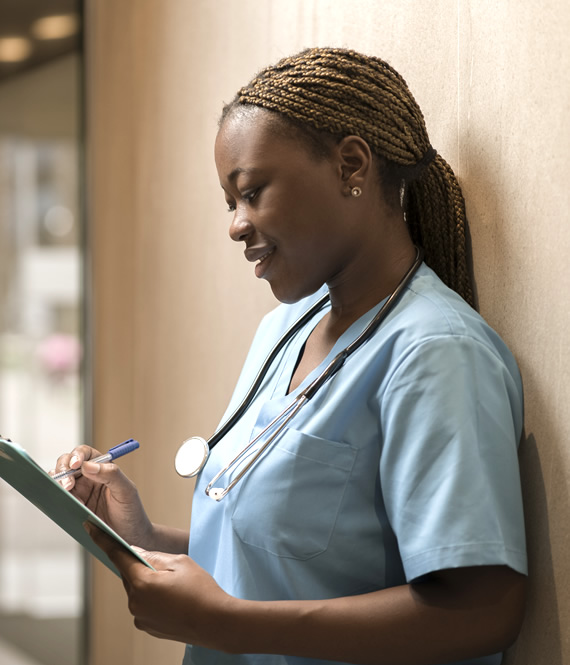 professional educated nurse as an example of how to be a successful nurse