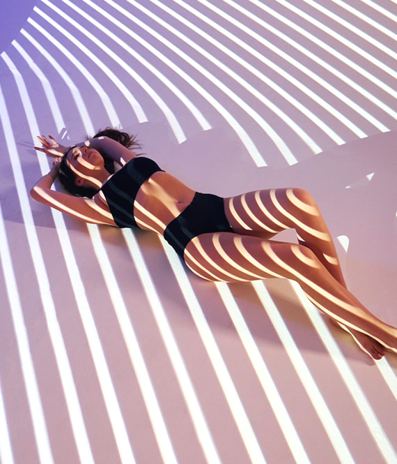 stylish art photography as illustration of cosmetic procedures