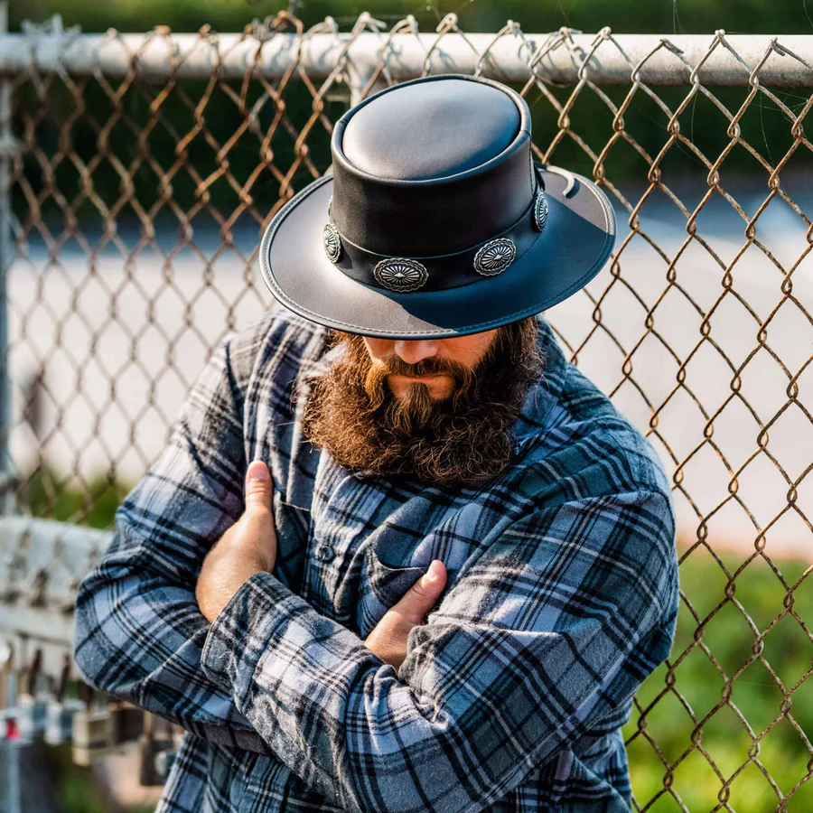 vintage mens hats - pork pie