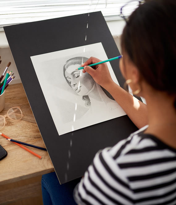 disney-like drawing of an animated character