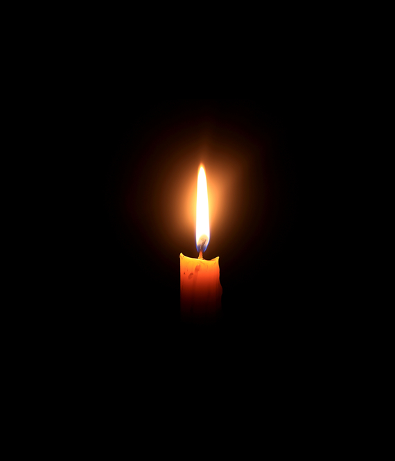 candle fire as a symbol for direct cremation
