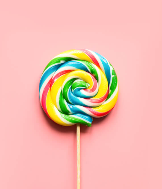 cbd lollipops on the table