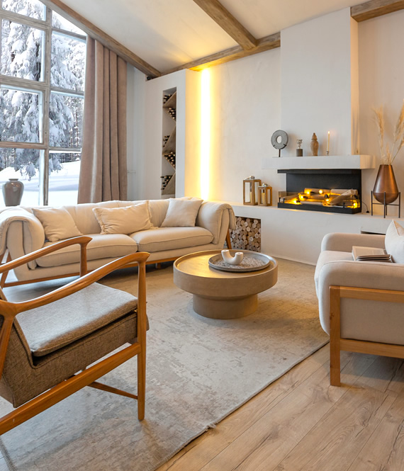 impressive living room